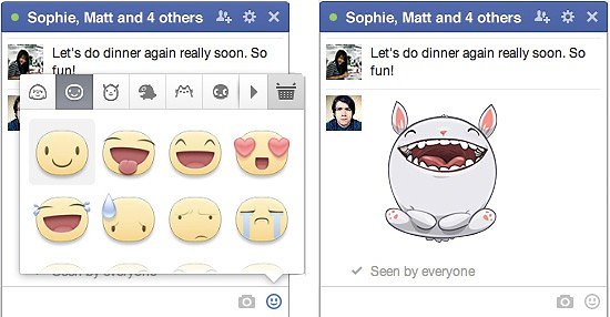 Facebook Stickers